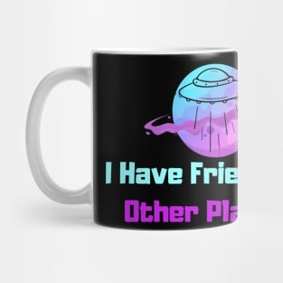 Alien ship Mug